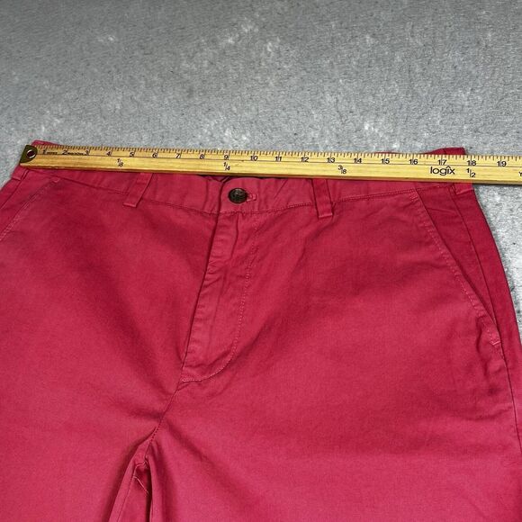 Brooks Brothers Pants Mens Sz 36 Pink Red Clark Fit Stretch Advantage Chino - Picture 4 of 12